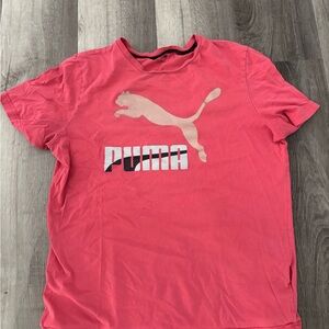 Puma Coral Crew Neck Tee